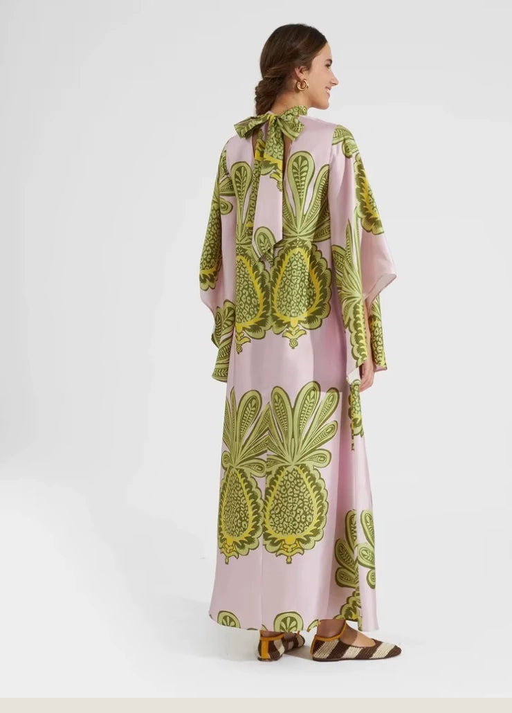 Robe kimono rose femme | Serika