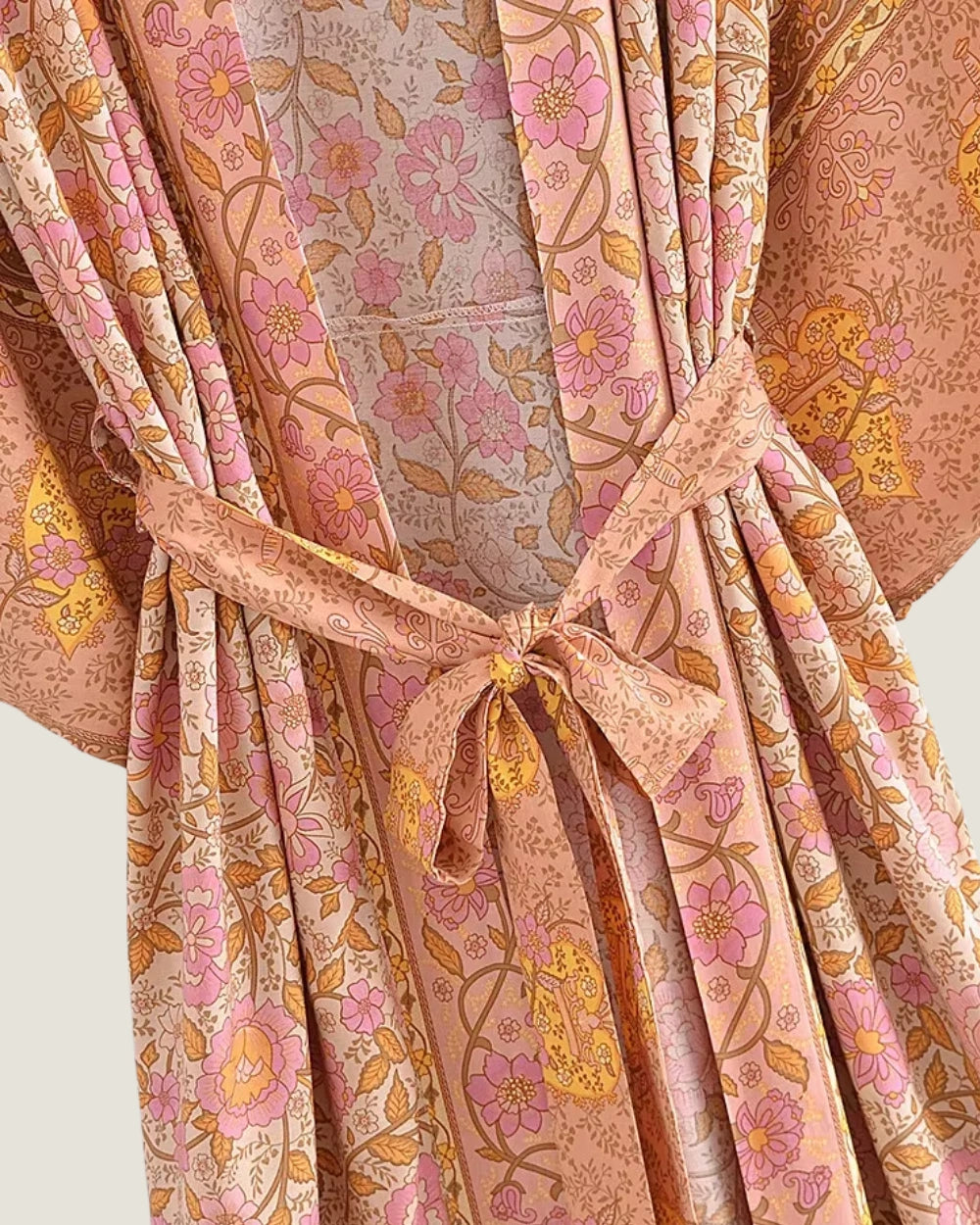 Kimono long rose femme | Sumire