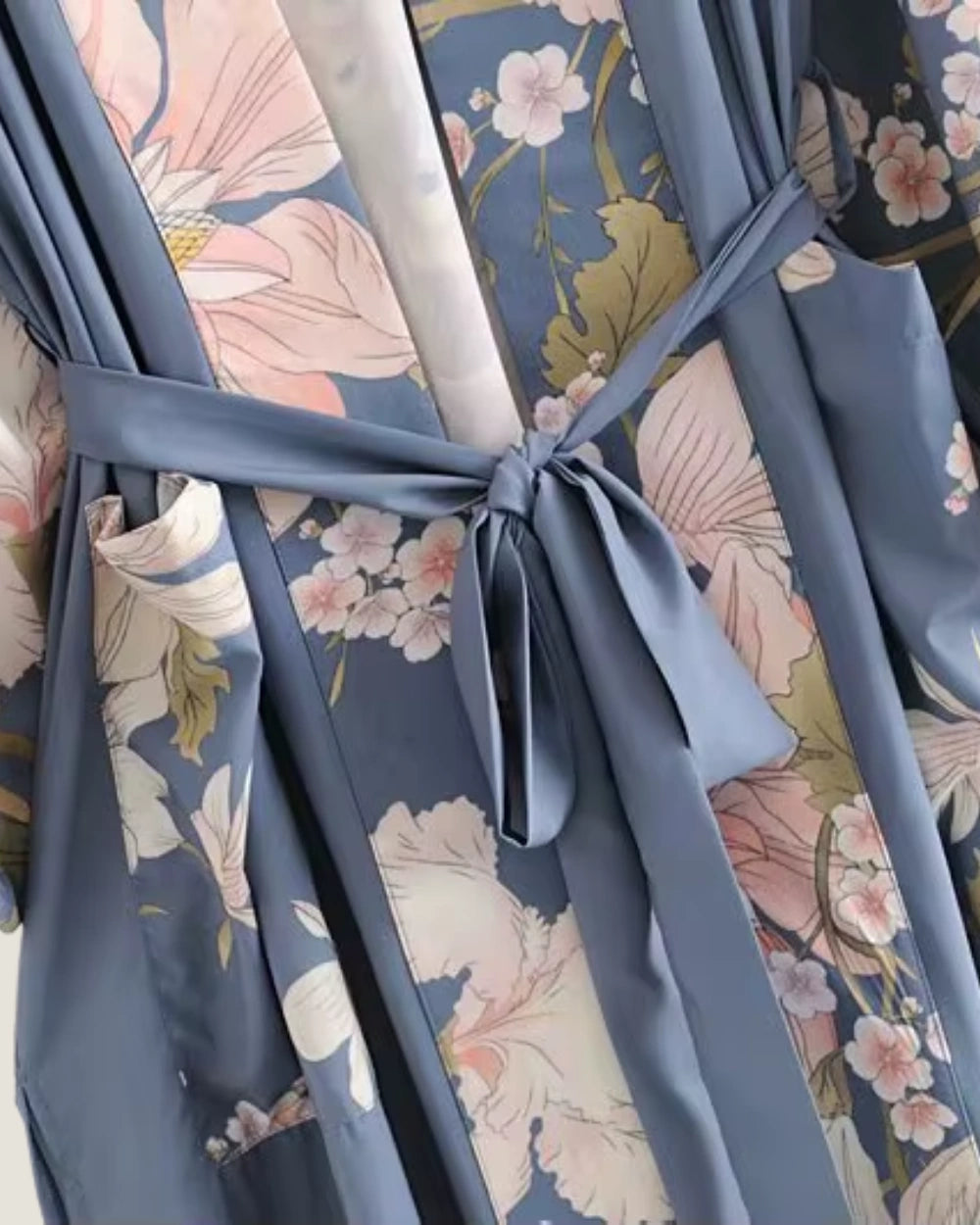 kimono long bleu femme | Aoi