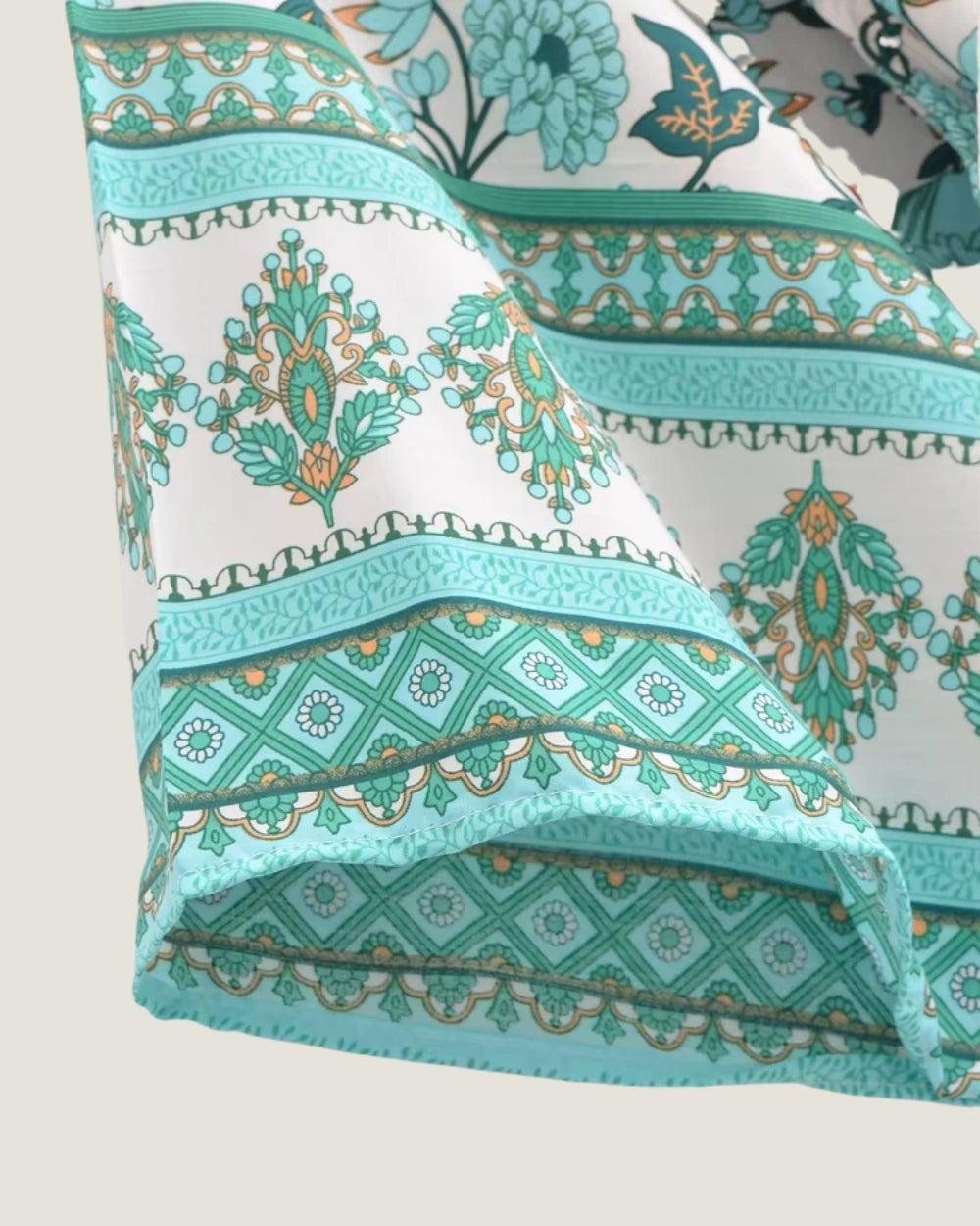 Kimono long turquoise femme | Mauki