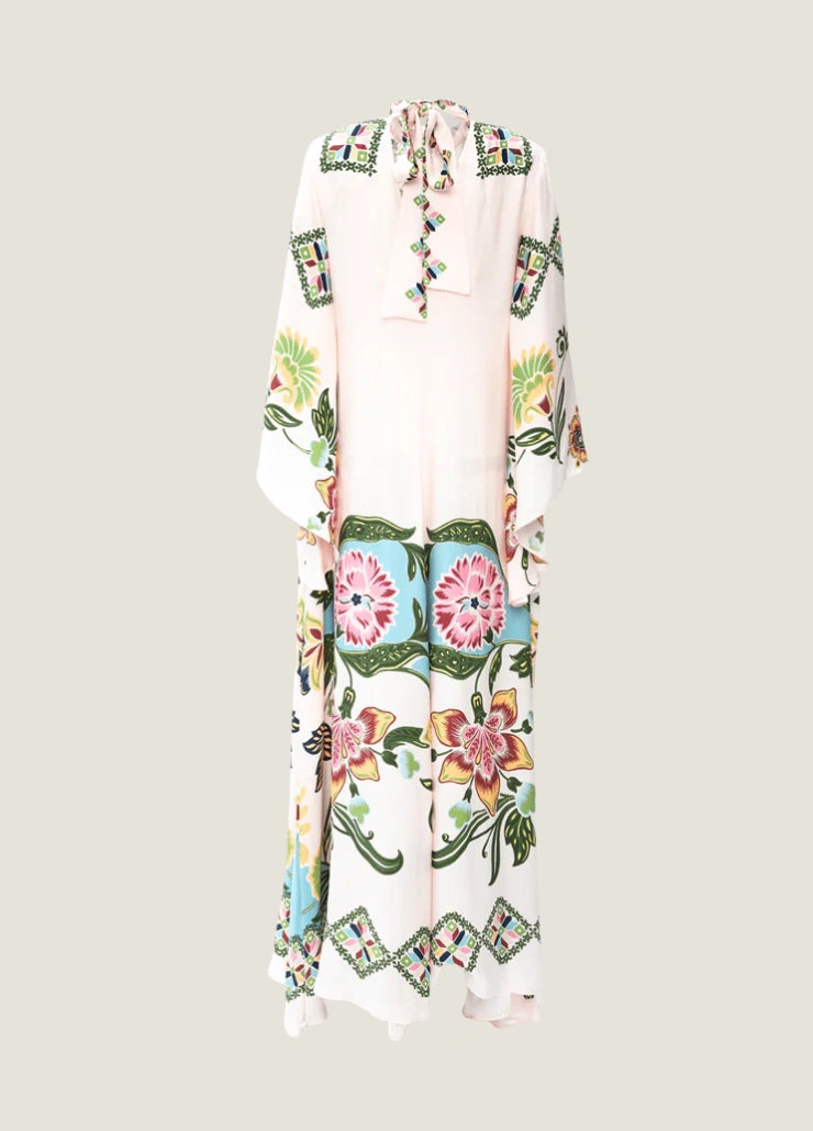Robe kimono ivoire femme | Kasumiya