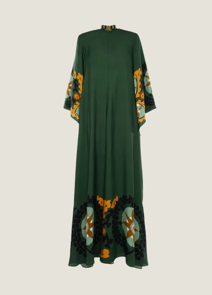Robe kimono verte femme | Midoriya