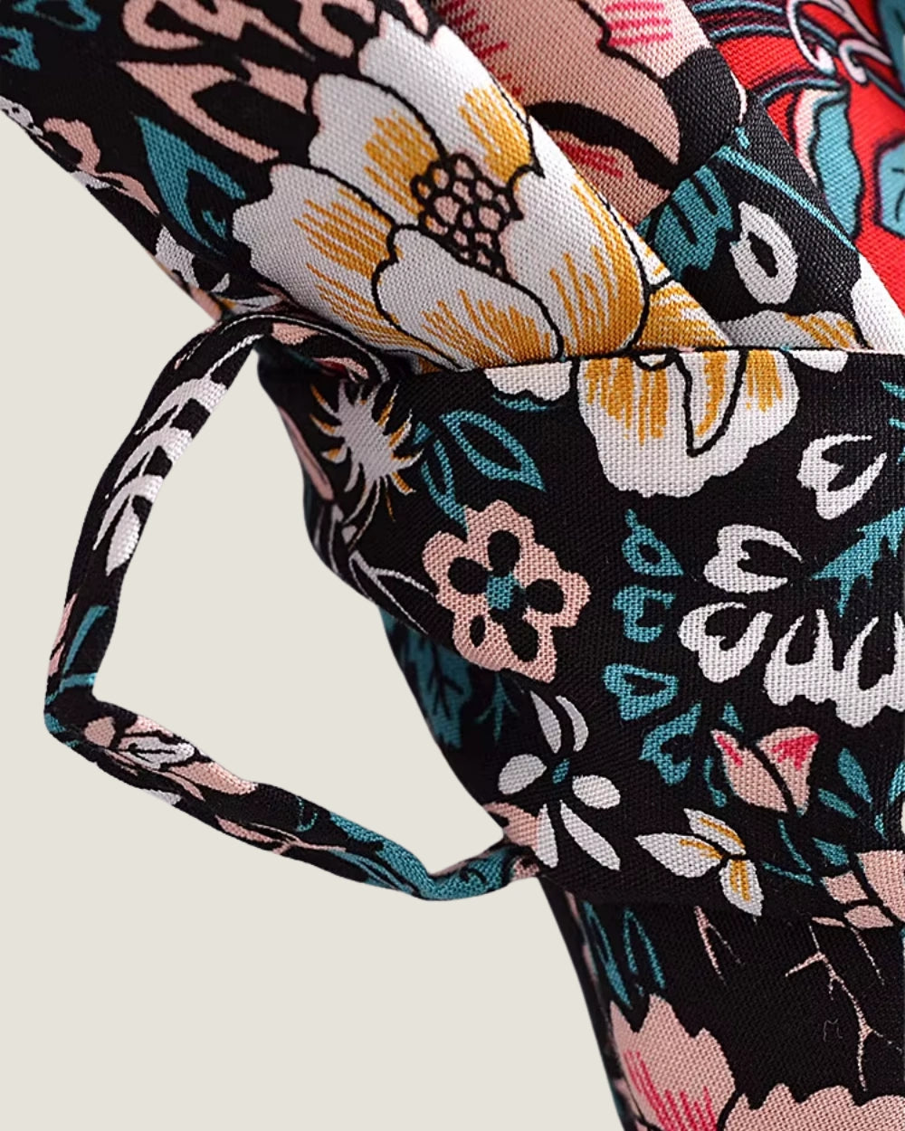 kimono long rouge femme | Akahana