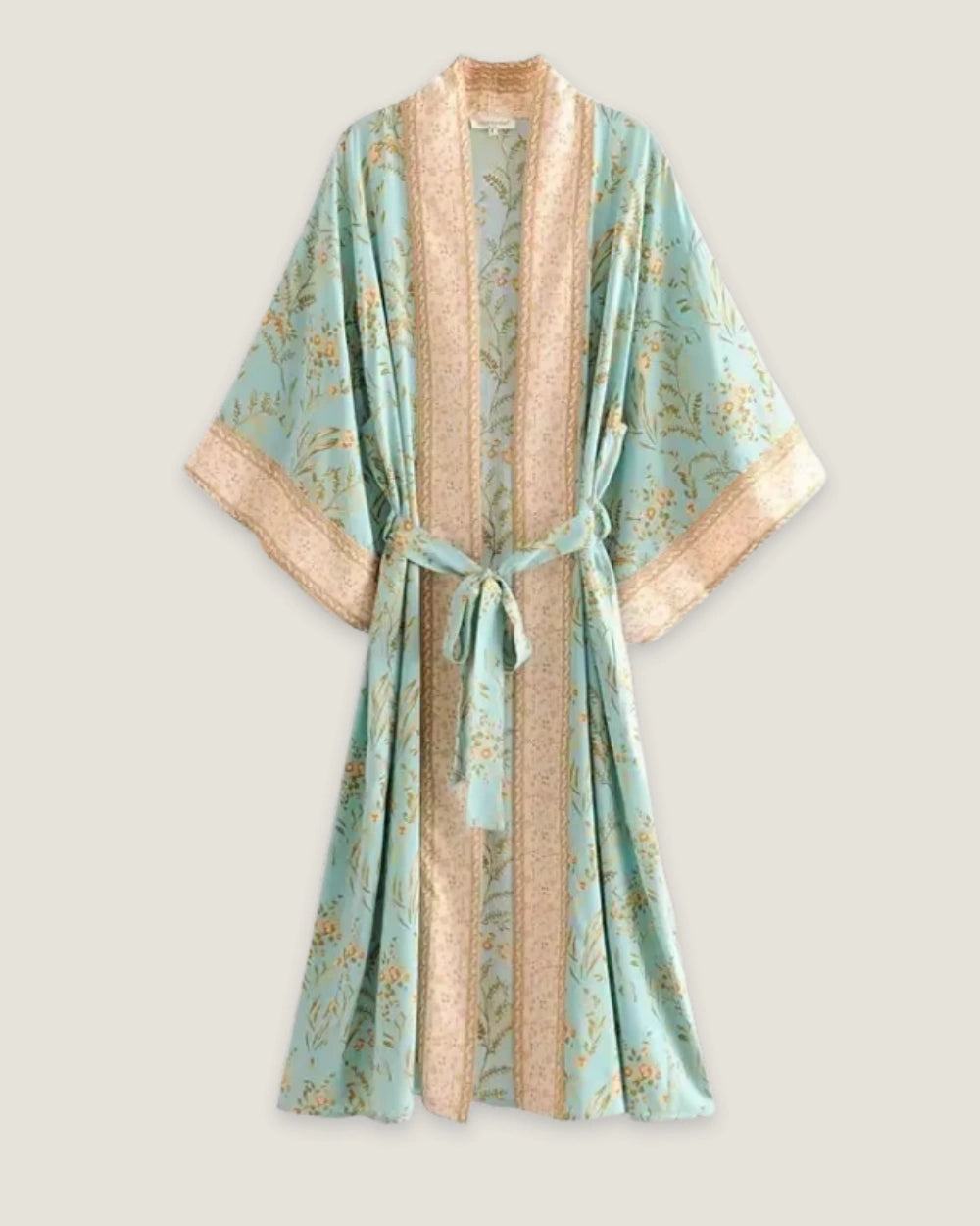 kimono long vert femme | Suiren