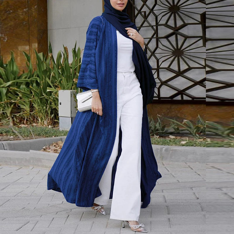 Kimono Abaya Namis - Bleu royal