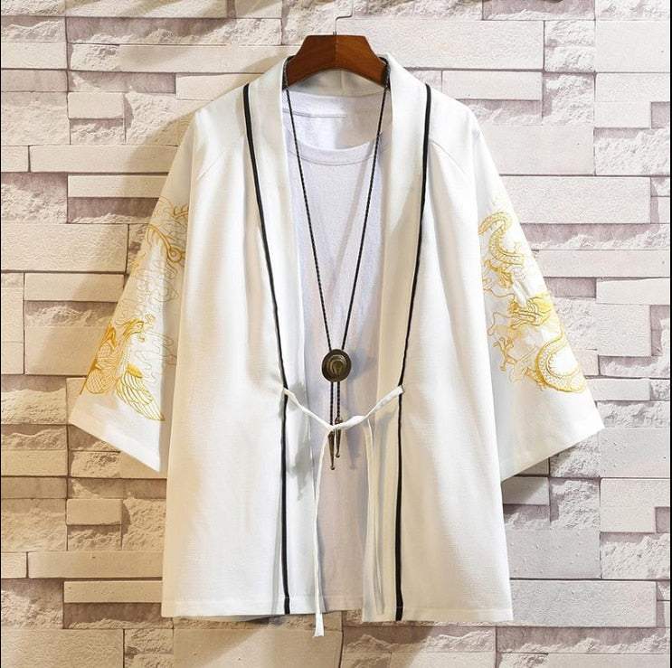 Kimono en soie homme