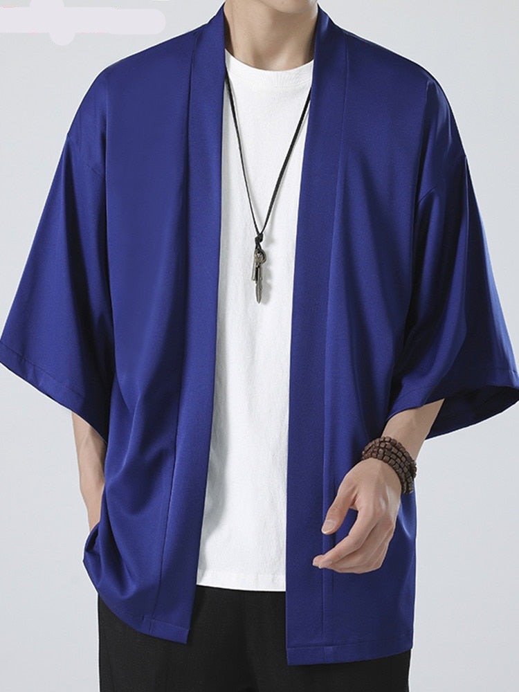Kimono homme soie