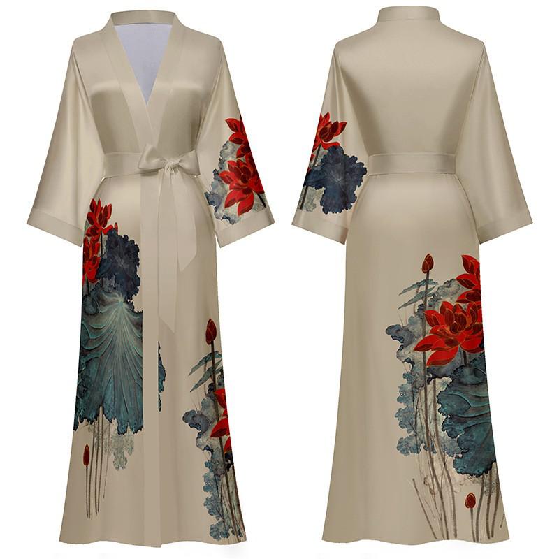 Kimono japonais femme soie