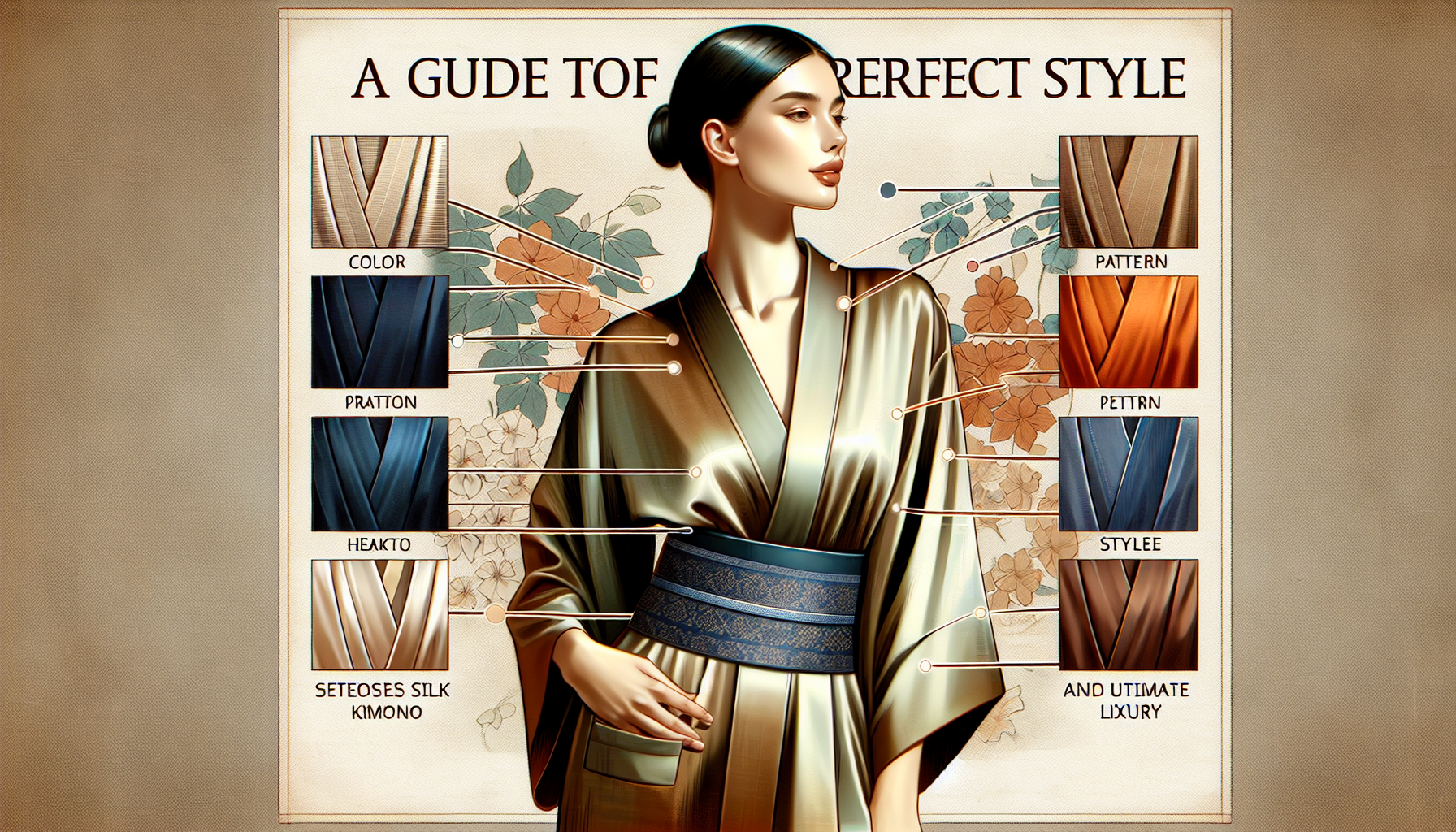 Comment choisir le kimono de soie parfait pour allier élégance et confort ?