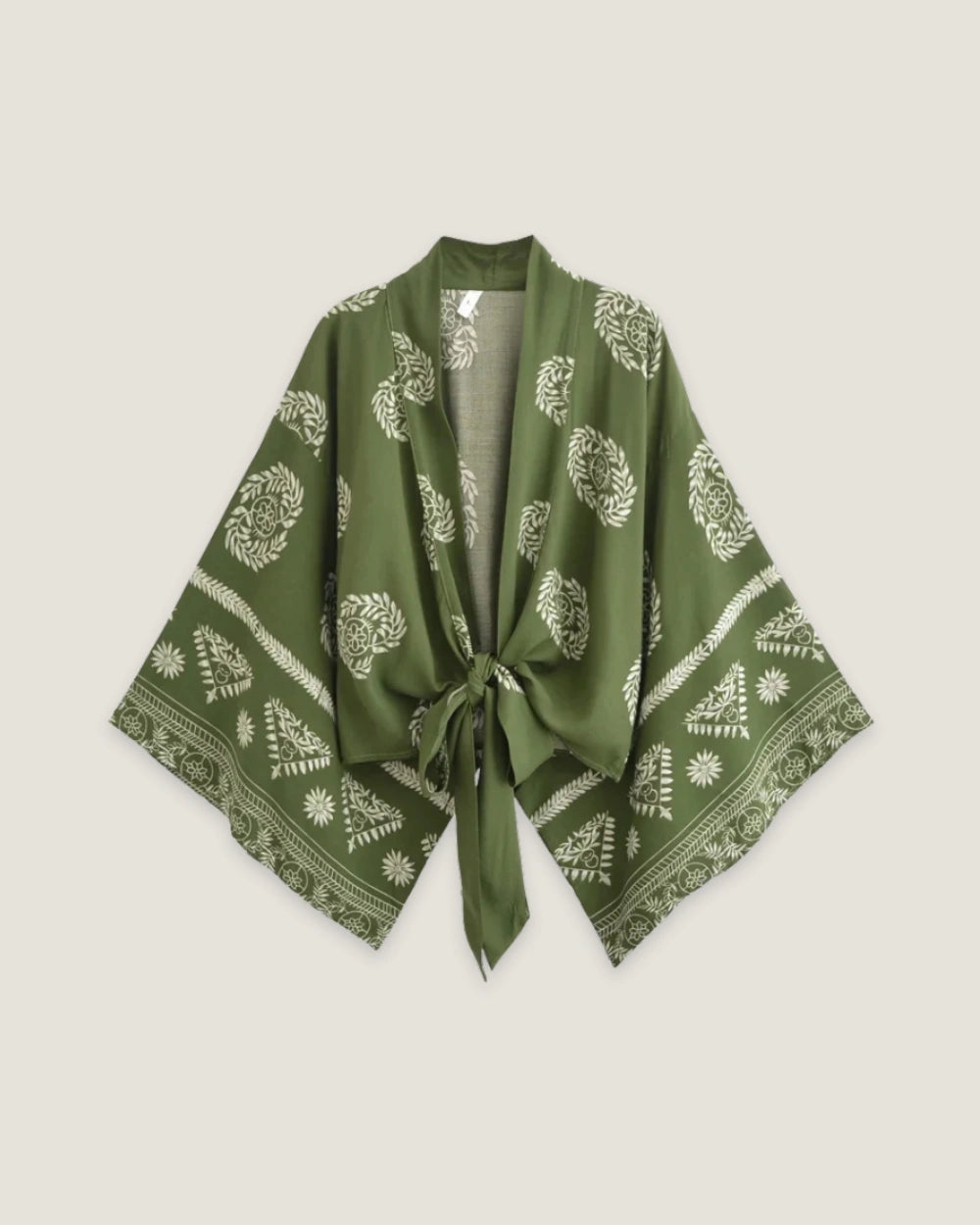 Ensemble kimono vert femme | Aoba