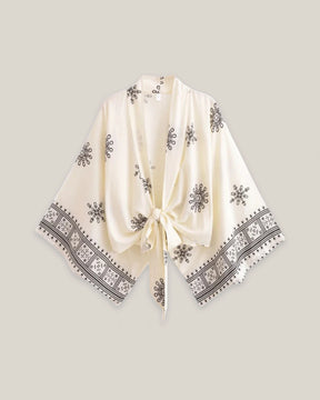 Ensemble kimono blanc femme | Miyako