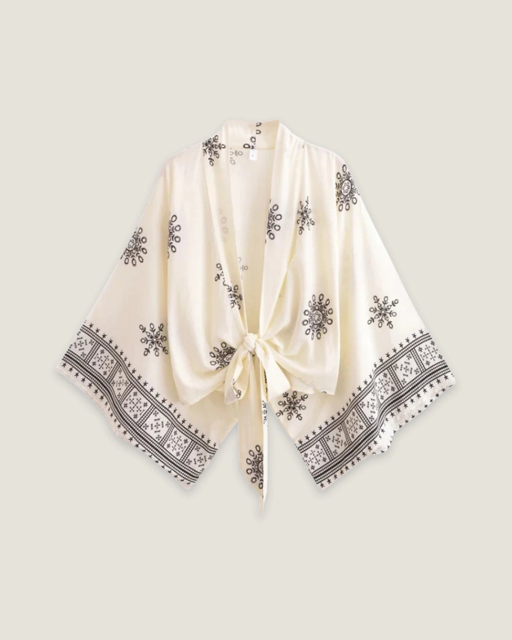 Haut kimono blanc femme | Miyako