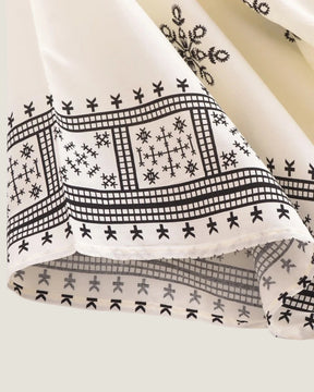 Haut kimono blanc femme | Miyako