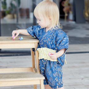 Botanica Blue Baby Kimono