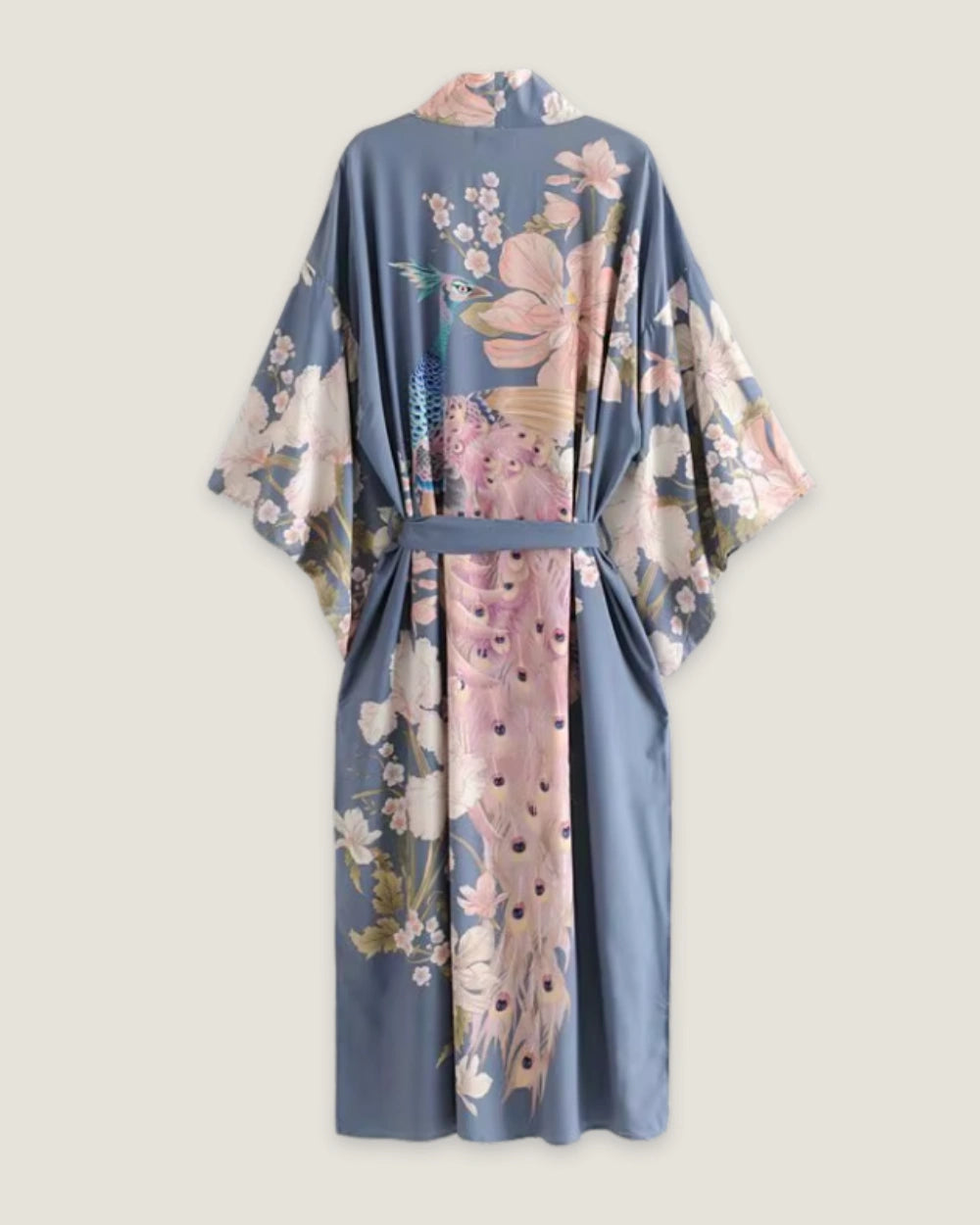 kimono long bleu femme | Aoi