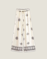 Pantalon kimono blanc femme | Miyako