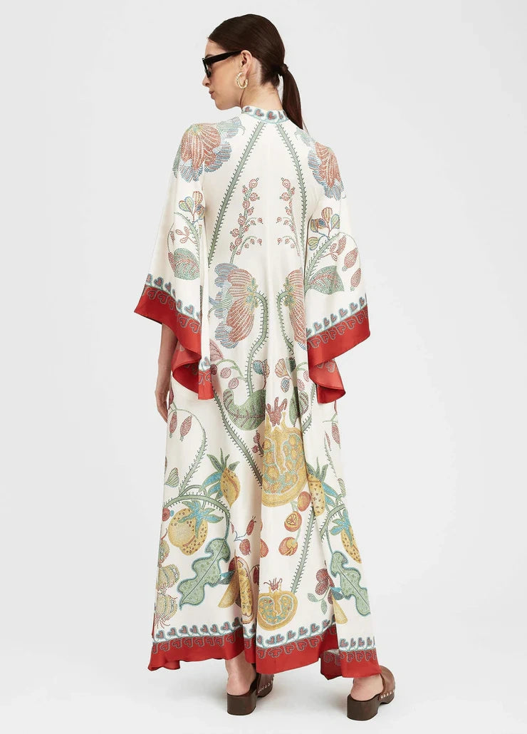 Robe kimono blanche femme | Shirayuri