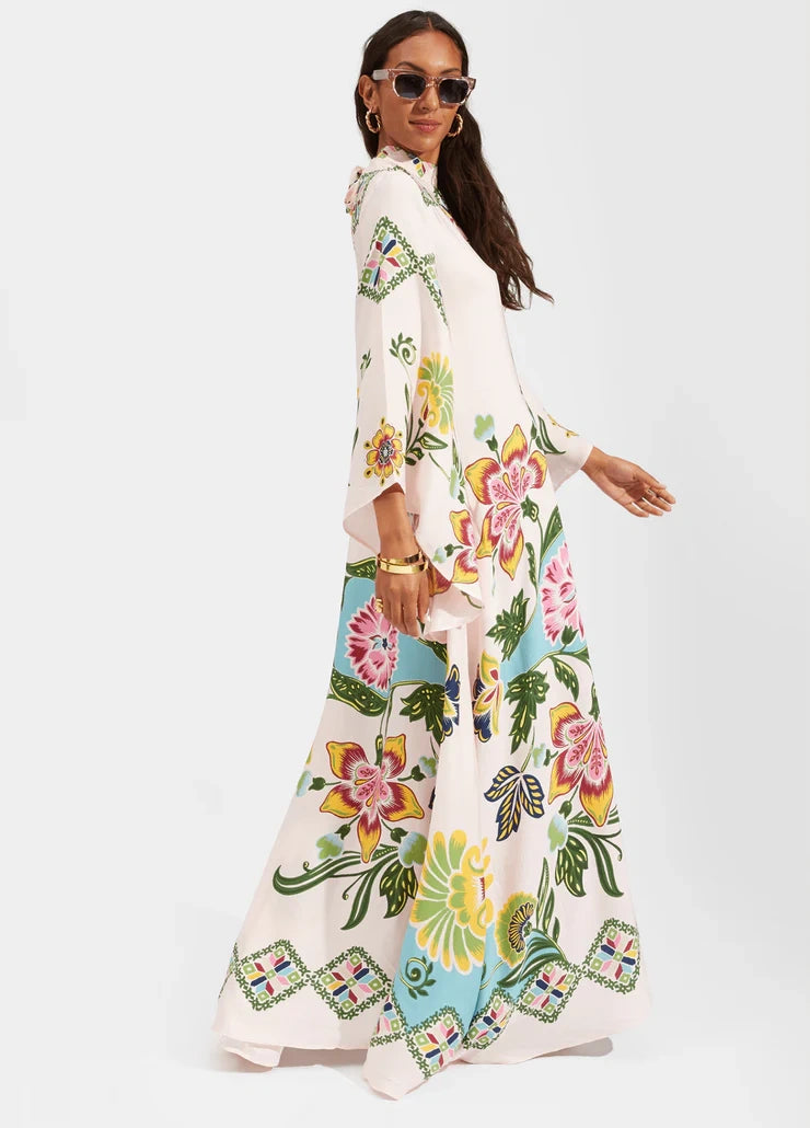 Robe kimono ivoire femme | Kasumiya