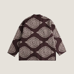 Veste Kimono cardigan marron