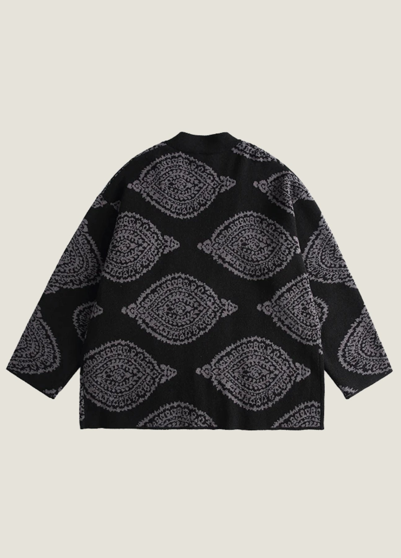 Black Kimono Cardigan Jacket