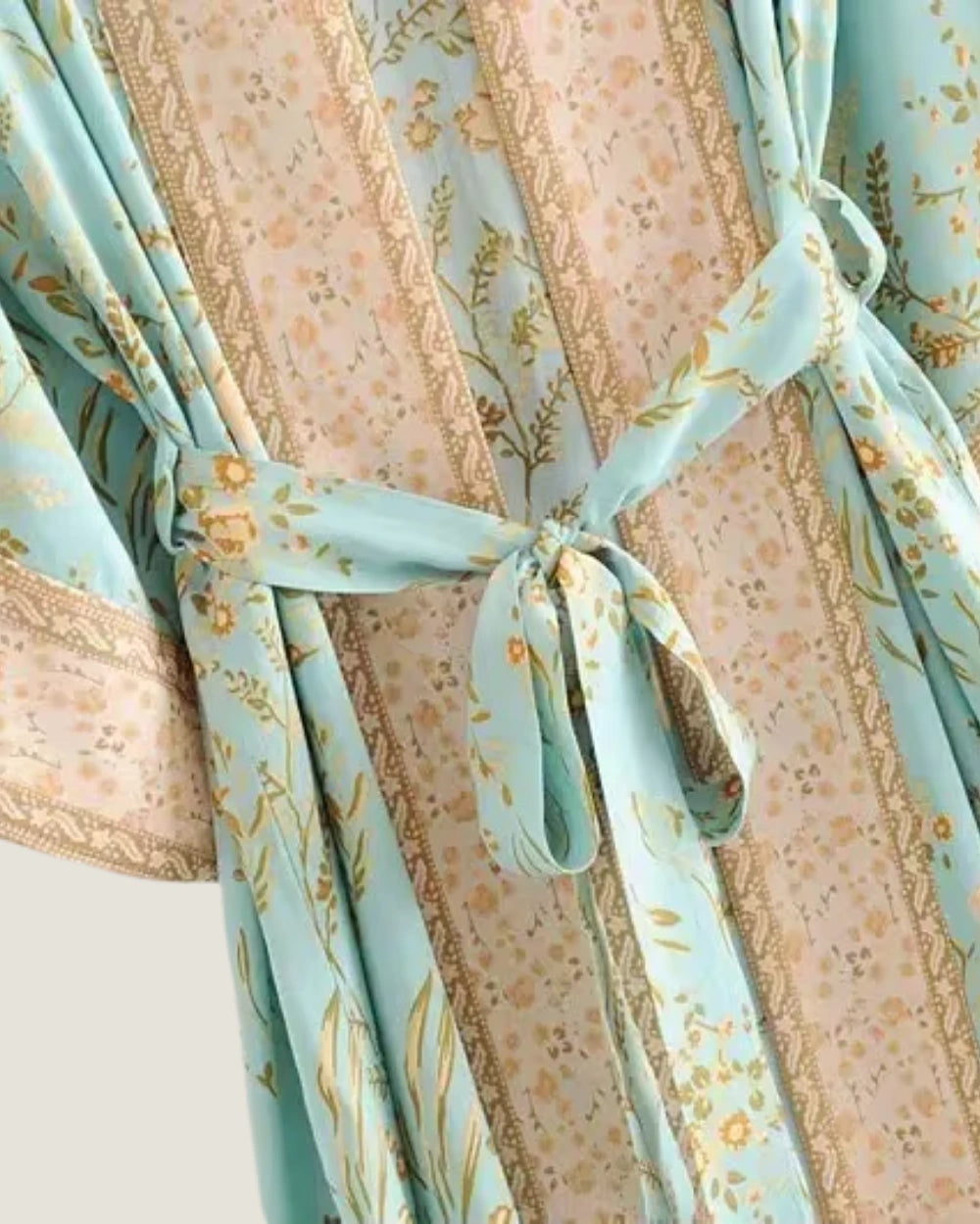 kimono long vert femme | Suiren