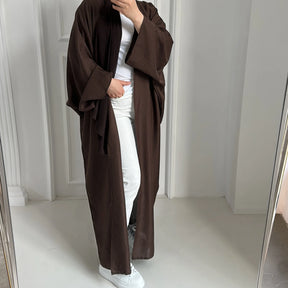 Kimono Abaya Linéa - Marron