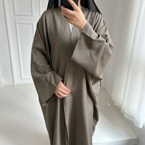 Kimono Abaya Linéa - Marron clair