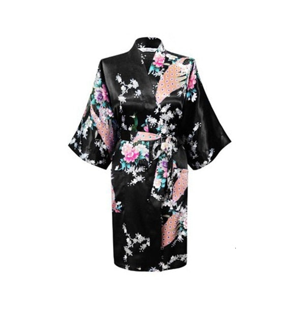 Kimono satin femme