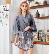 Gilet kimono femme