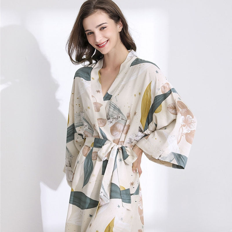 Kimono robe de chambre femme