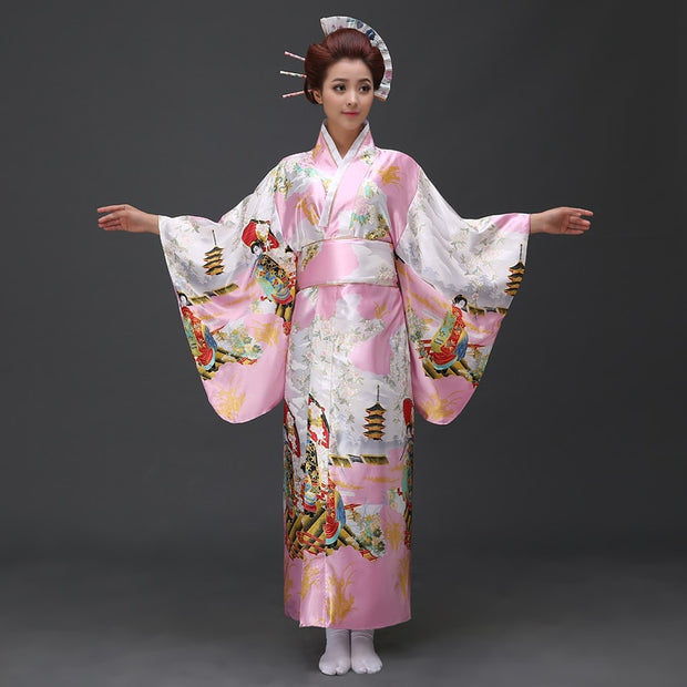 Kimono long femme