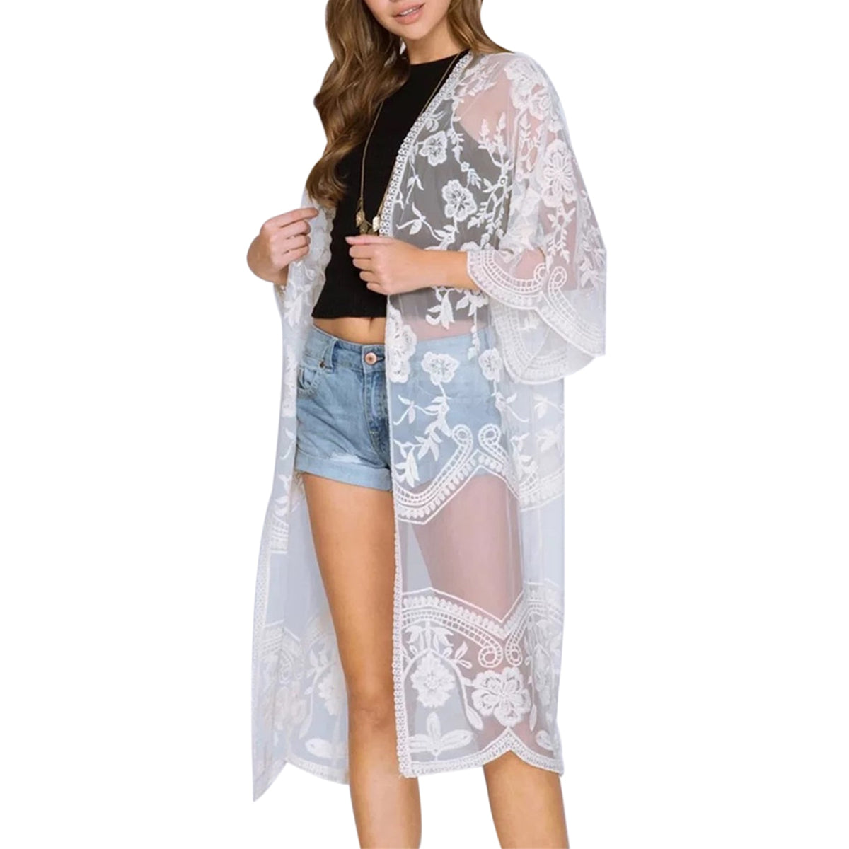 Robe kimono plage