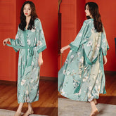 Peignoir kimono femme long