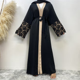 Abaya kimono satin