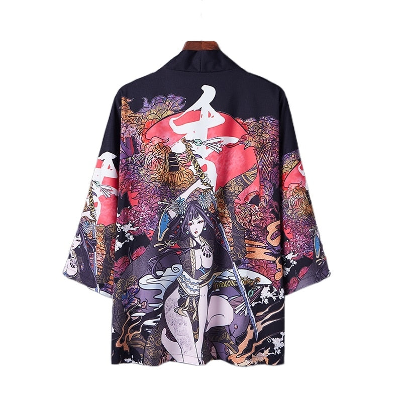 Veste kimono femme grande taille
