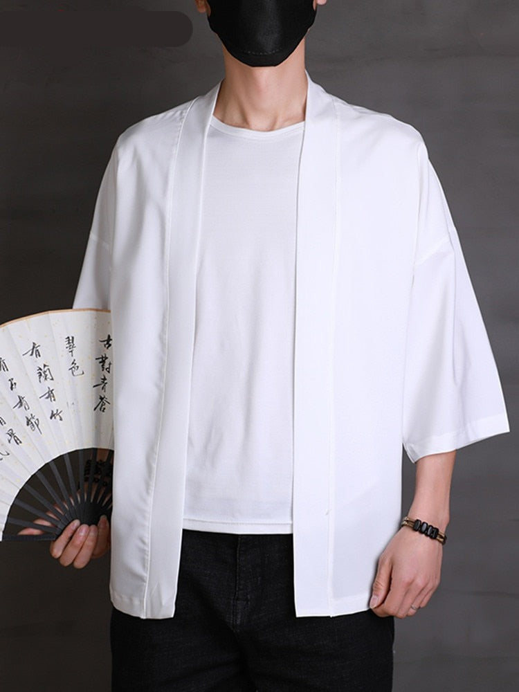 Kimono homme blanc