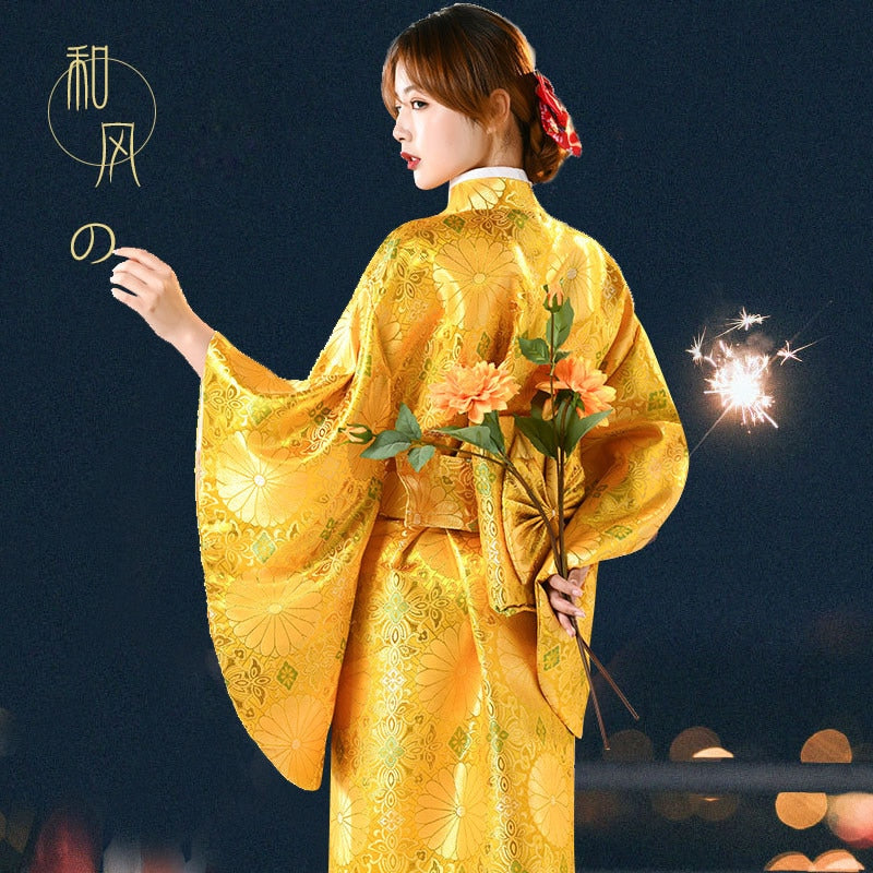 Kimono femme soie