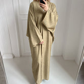 Abaya kimono beige