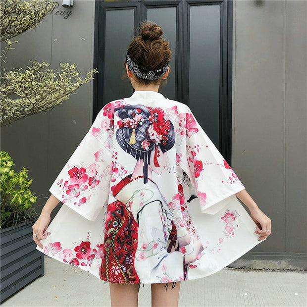 Veste kimono femme japonais