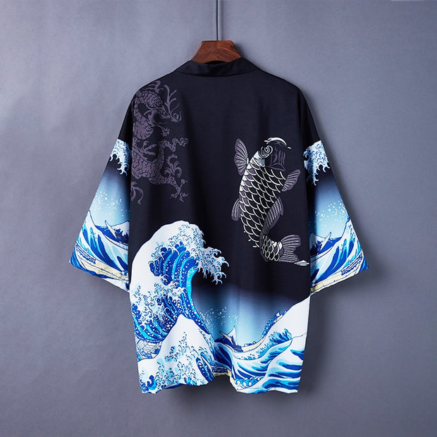 Veste kimono femme soie