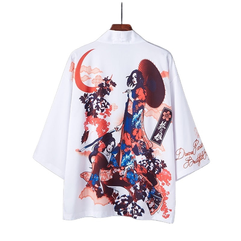 Blouse kimono femme